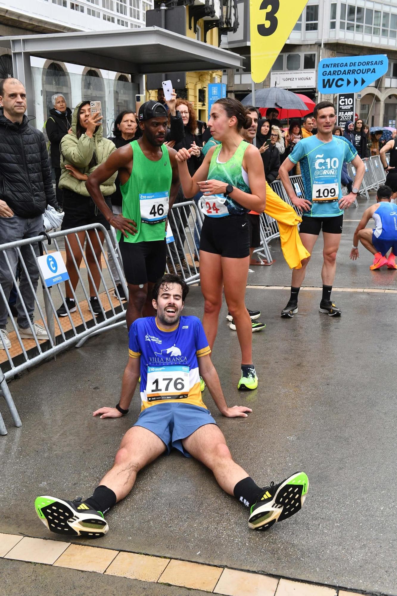 Carrera popular Coruña10: 2.186 corredores cruzaron la línea de meta