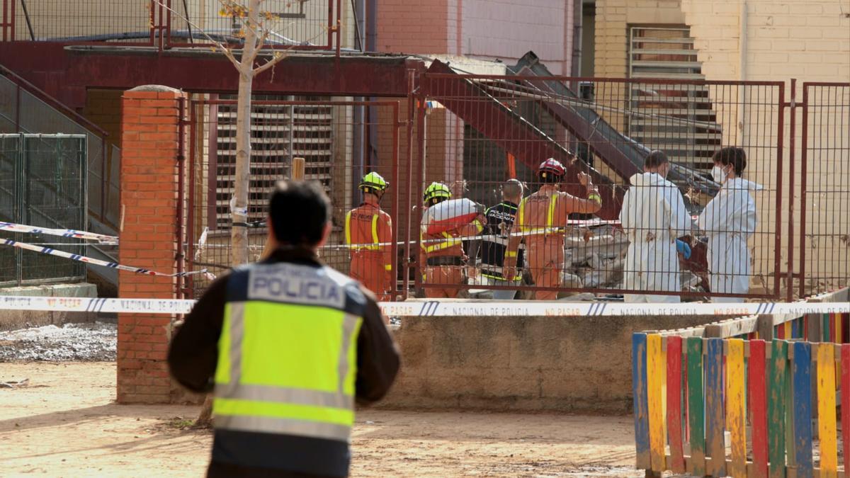 Sánchez y Feijóo consternados por el trabajador fallecido en el colegio Lluís Vives de Massanassa