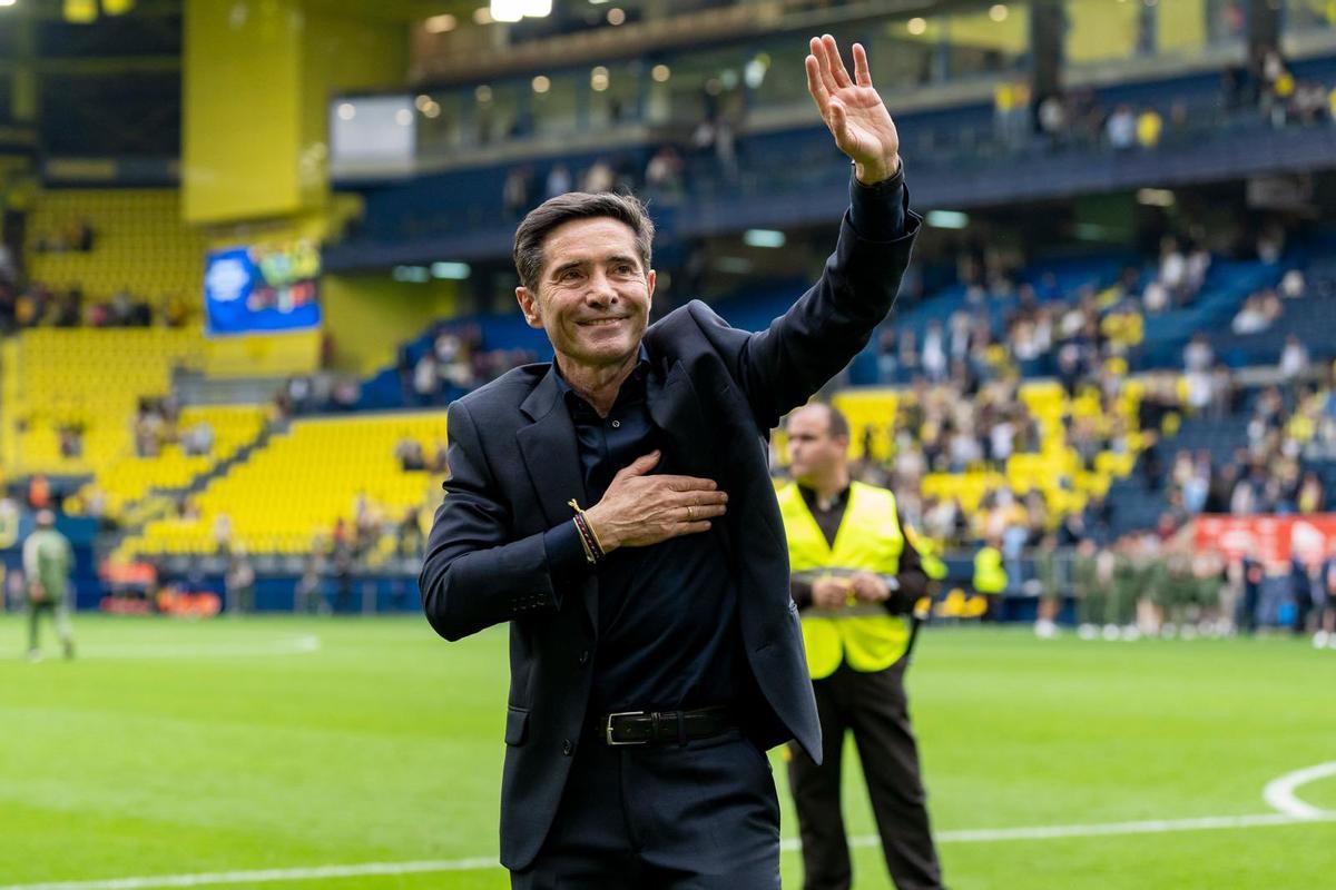 El Villarreal homenajeará a Marcelino en la última jornada ante el Atlético en la fiesta de celebración de la Champions League en La Cerámica.