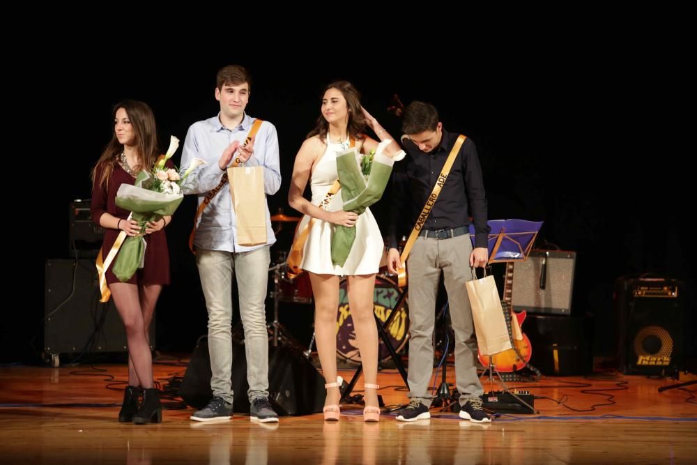 Nicola Donate y José Camilo Narváez, de Ingeniería Química, rey y reina de la celebración