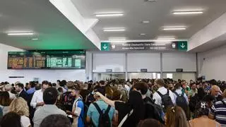 Interrompuda la circulació d'alta velocitat a Chamartín per falta de tensió