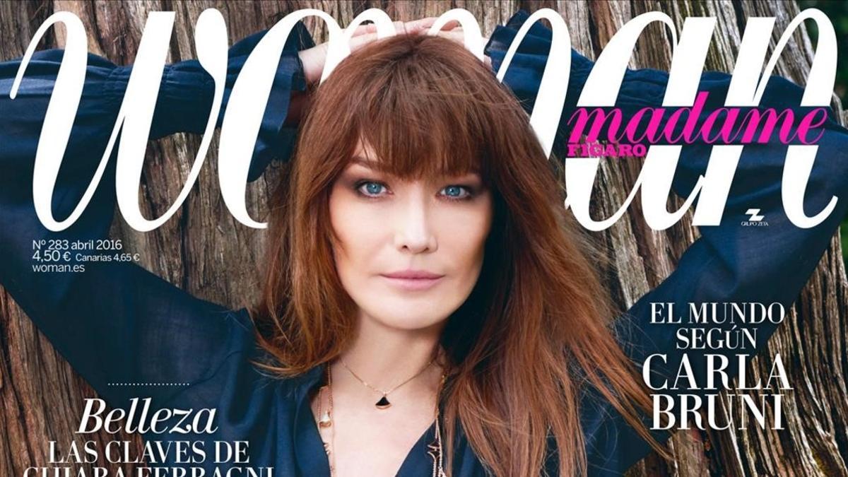 Carla Bruni abre las puertas de su cada para 'Woman Madame Figaro'