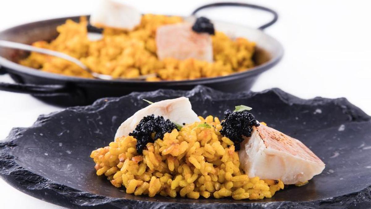 El arroz de salmonetes de Quince Nudos.