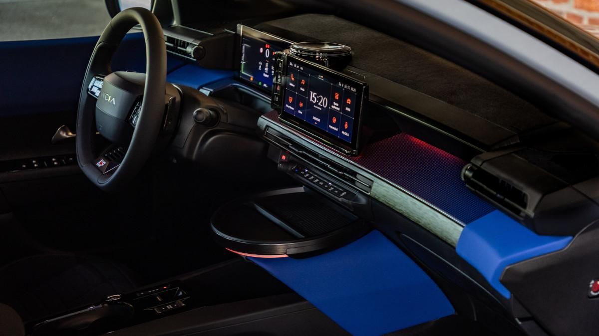 Interior del Lancia Ypsilon HF Line