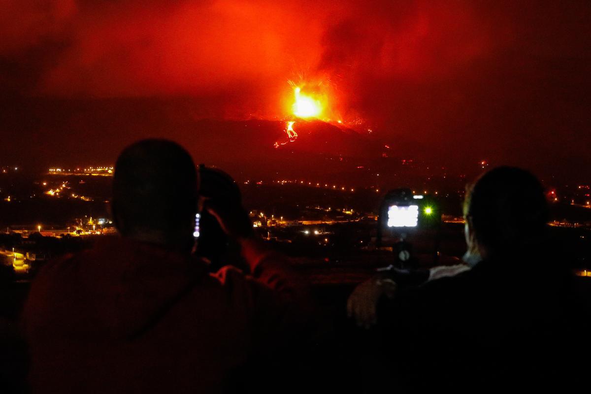 Las imágenes más impactantes de la erupción de La Palma