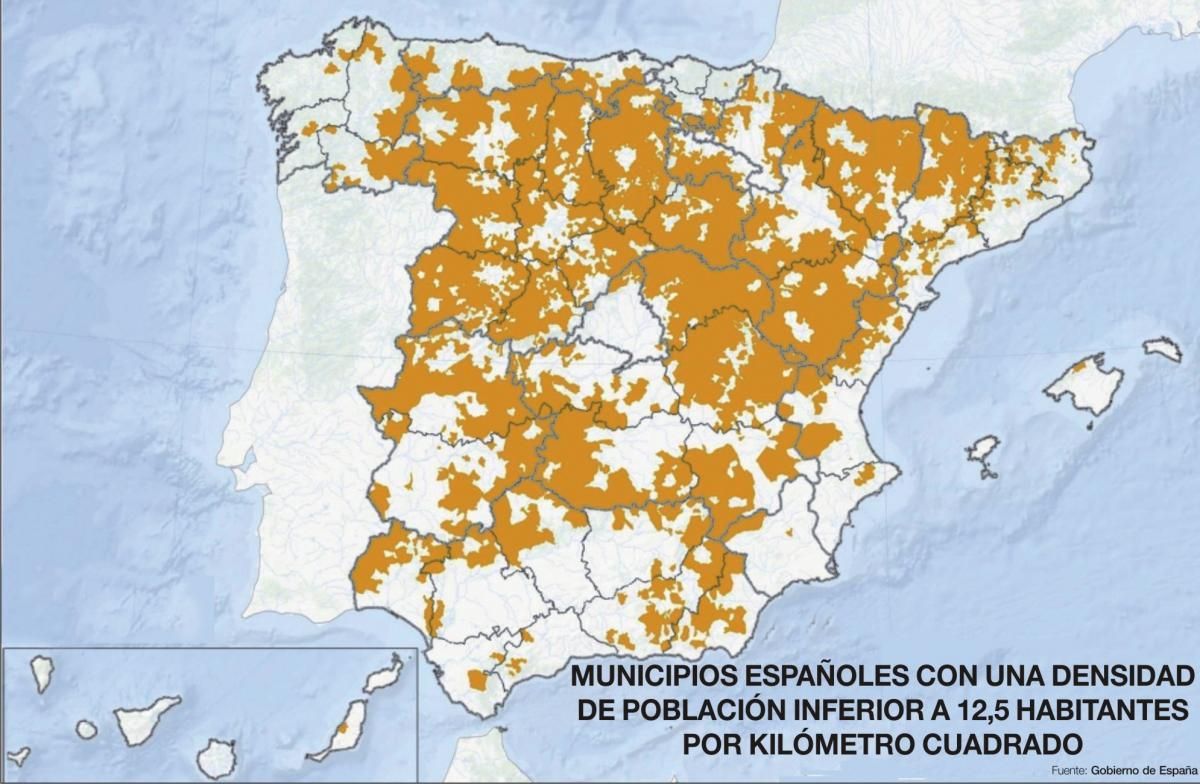 Un 80% de los extremeños puede quedar fuera de la nueva definición de la UE de zona despoblada