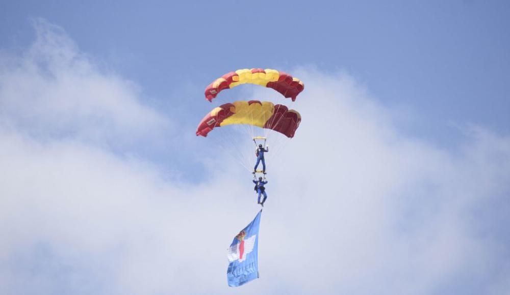 Acto de relevo de mando de la Base Aérea de Alcantarilla