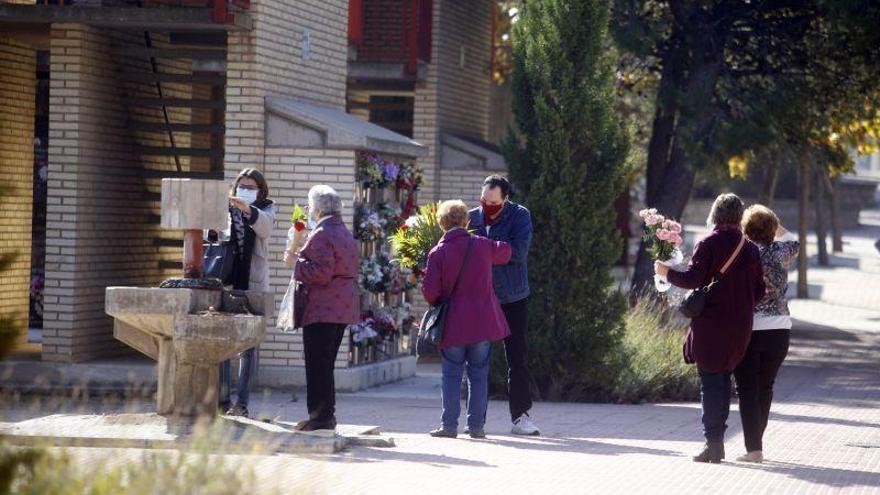 El cementerio de Torrero ha recibido más de 45.200 visitas esta semana