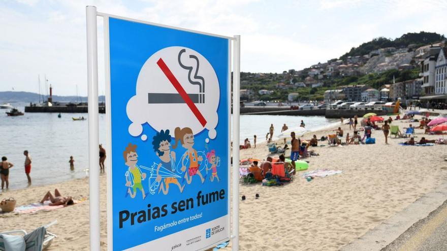 La práctica totalidad de las playas de Sanxenxo son libres “de fume” tras incorporarse seis más