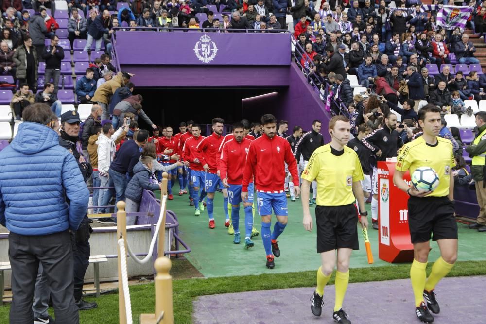 Valladolid - Sporting, en imágenes