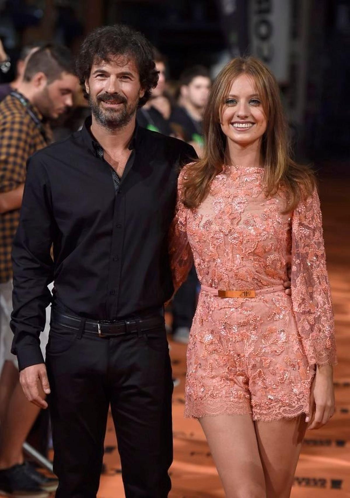 Rodrigo Sancho y Michelle Jenner