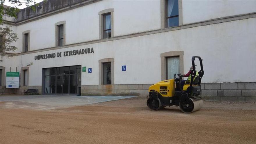 allanan el entorno de la facultad