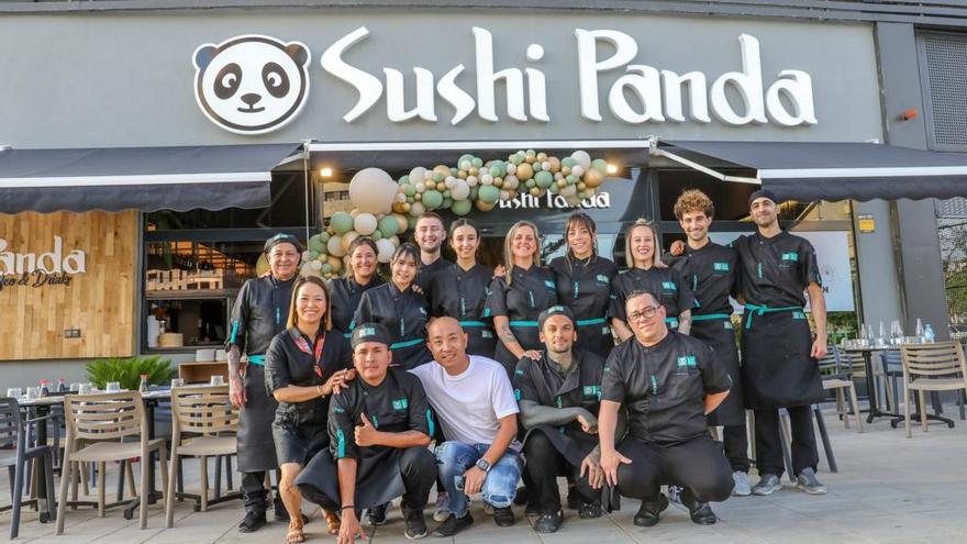 Sushi Panda abre su primer restaurante en Málaga Capital