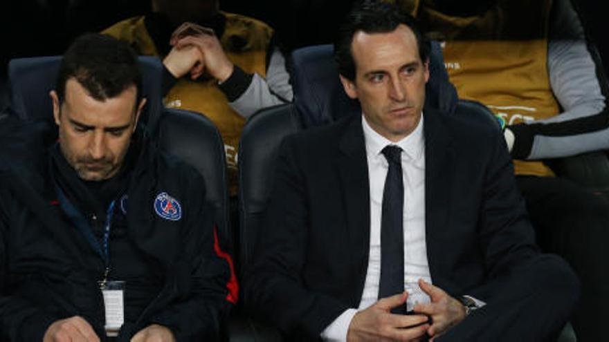 Emery nunca olvidará el Camp Nou.