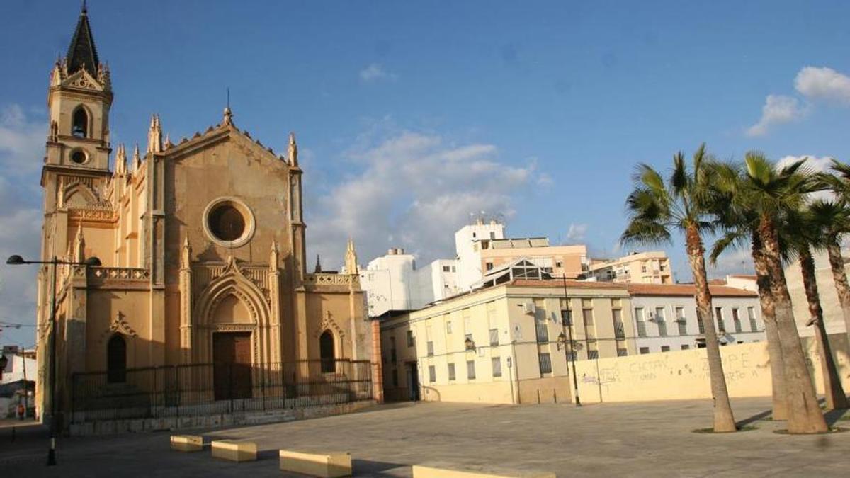 Iglesia de San Pablo en el barrio de la Trinidad.