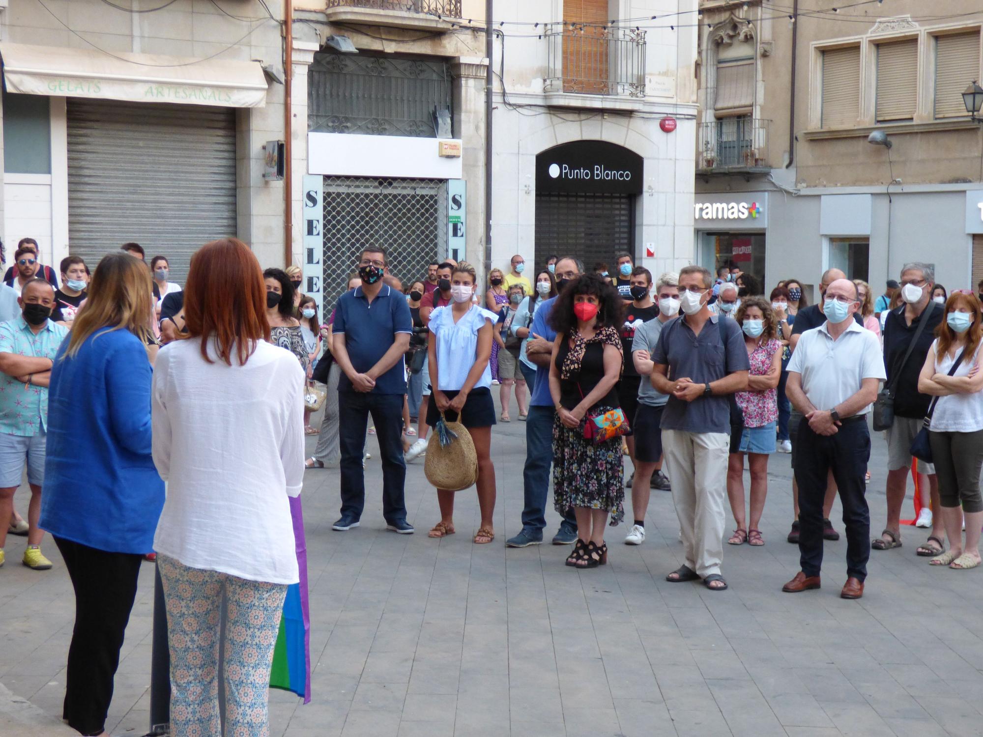 Concentració #justíciaperaSamuel a Figueres