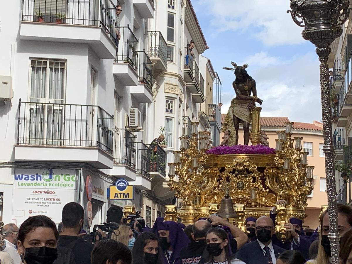 El Cristo de la Columna de Gitanos.