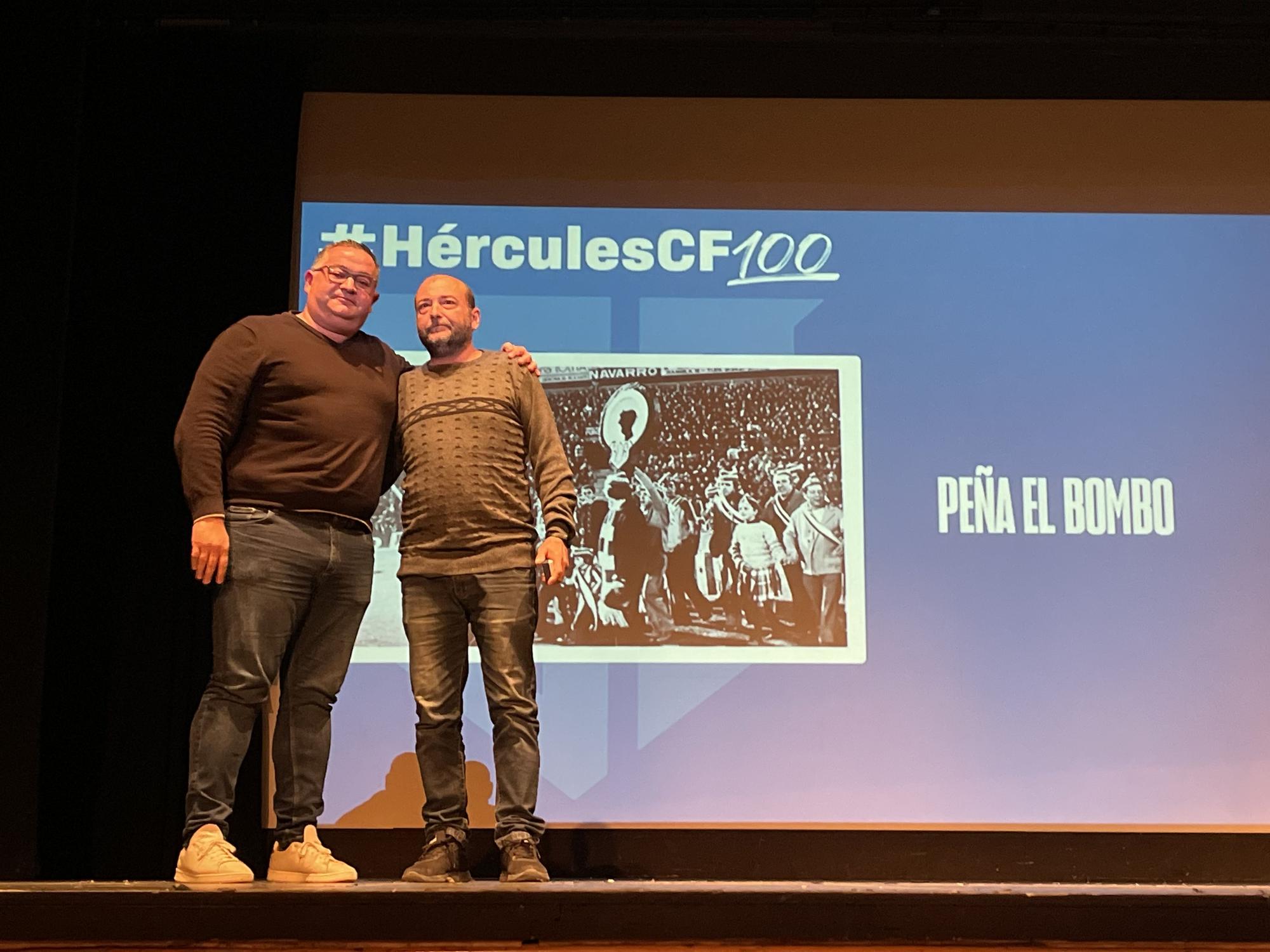 Homenaje centenario a herculanos ilustres en la CAM