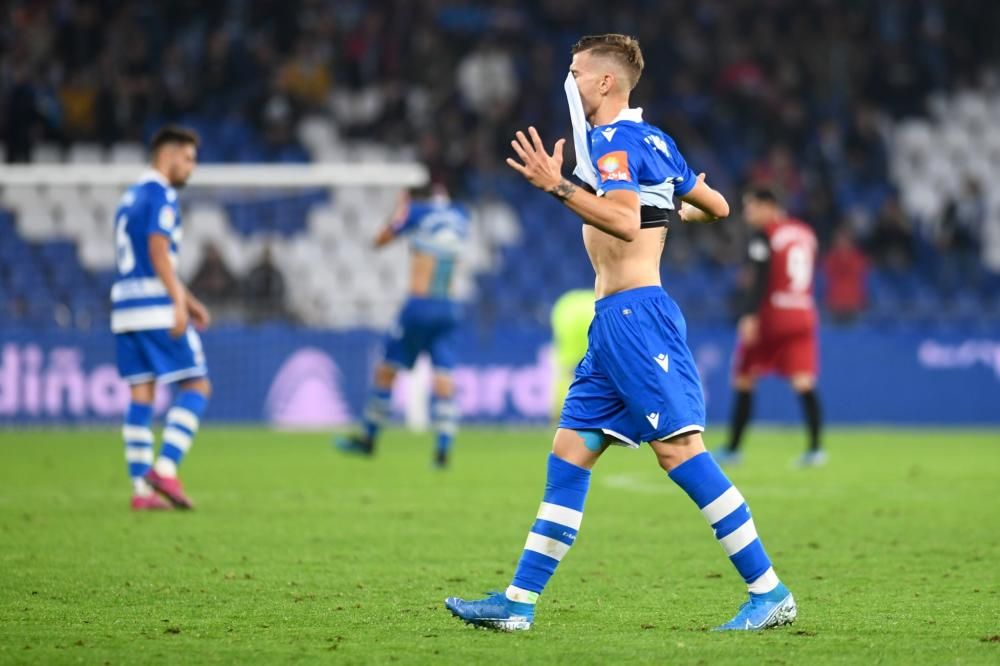 El Dépor no pasa del empate ante el Mirandés