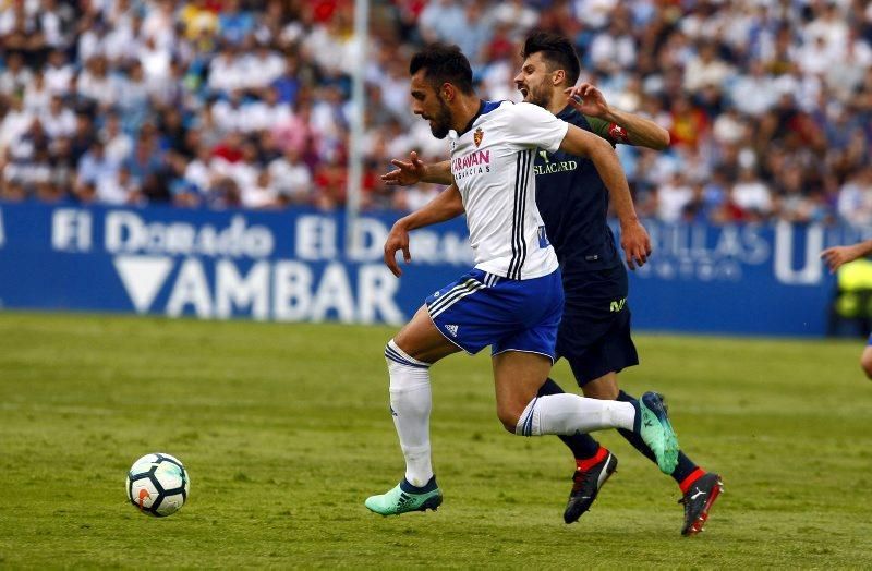 Sufrida victoria del Real Zaragoza contra el Sporting de Gijón