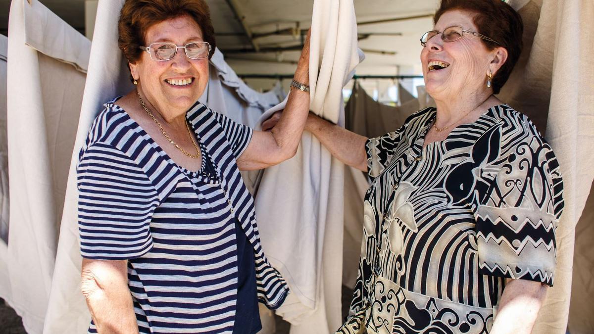 Pepa y Catalina Marí, de S'Espartar