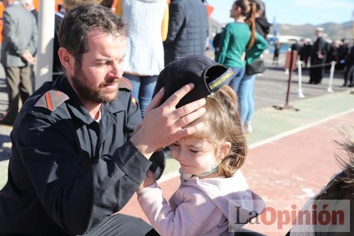 El Hespérides se despide de Cartagena