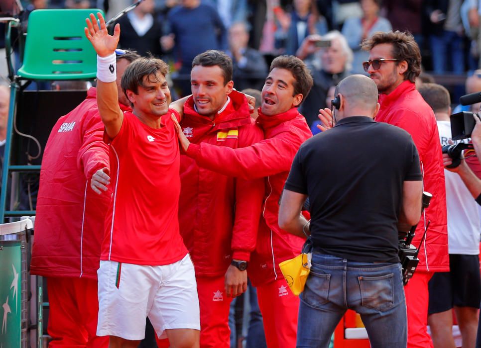 Copa Davis: David Ferrer - Philipp Kohlschreiber