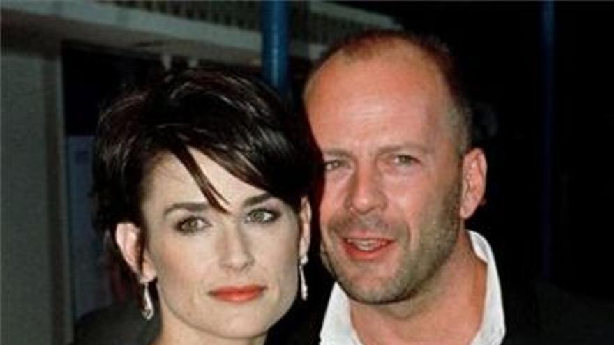 Bruce Willis reconoce que sufrió mucho por la separación de Demi Moore