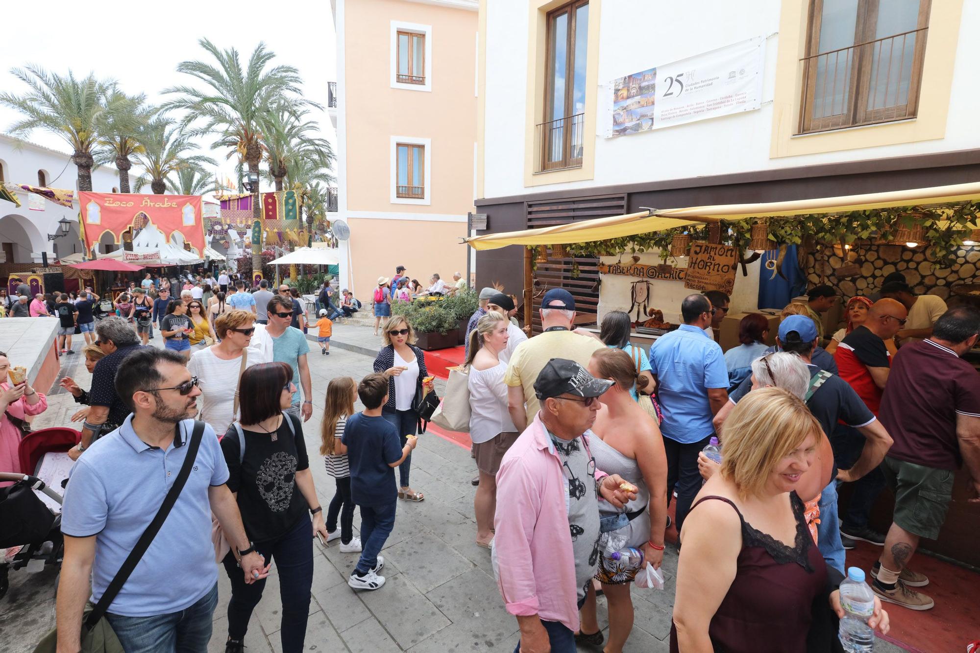 Edición de 2019 de la Feria Medieval de Ibiza.