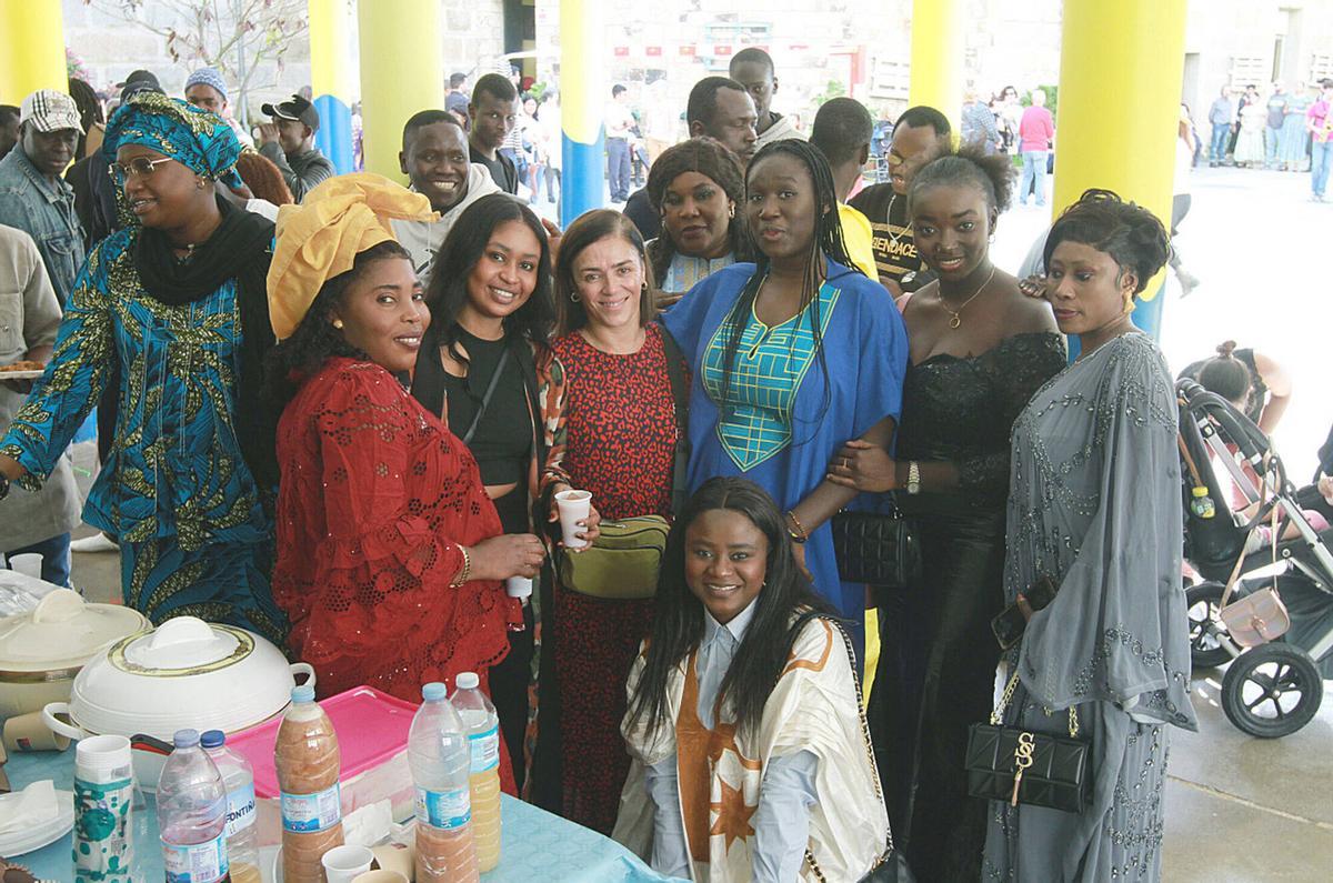 Mujeres migrantes de Ourense en una jornada intercultural