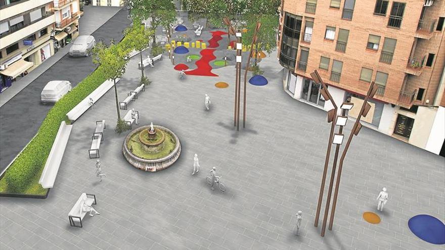 La peatonalización de la plaza del Centro incorporará ideas vecinales