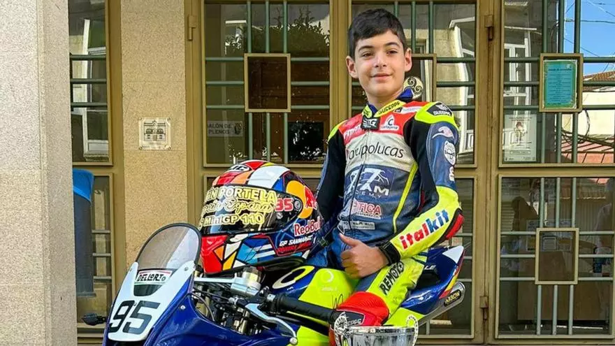 Martín, el milagro limiano, campeón nacional de minimoto a sus 9 años