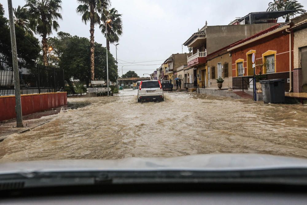 Inundaciones en Orihuela