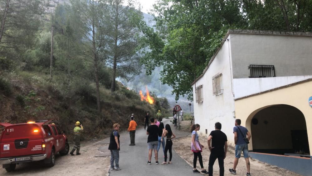 Incendio en El Genovés