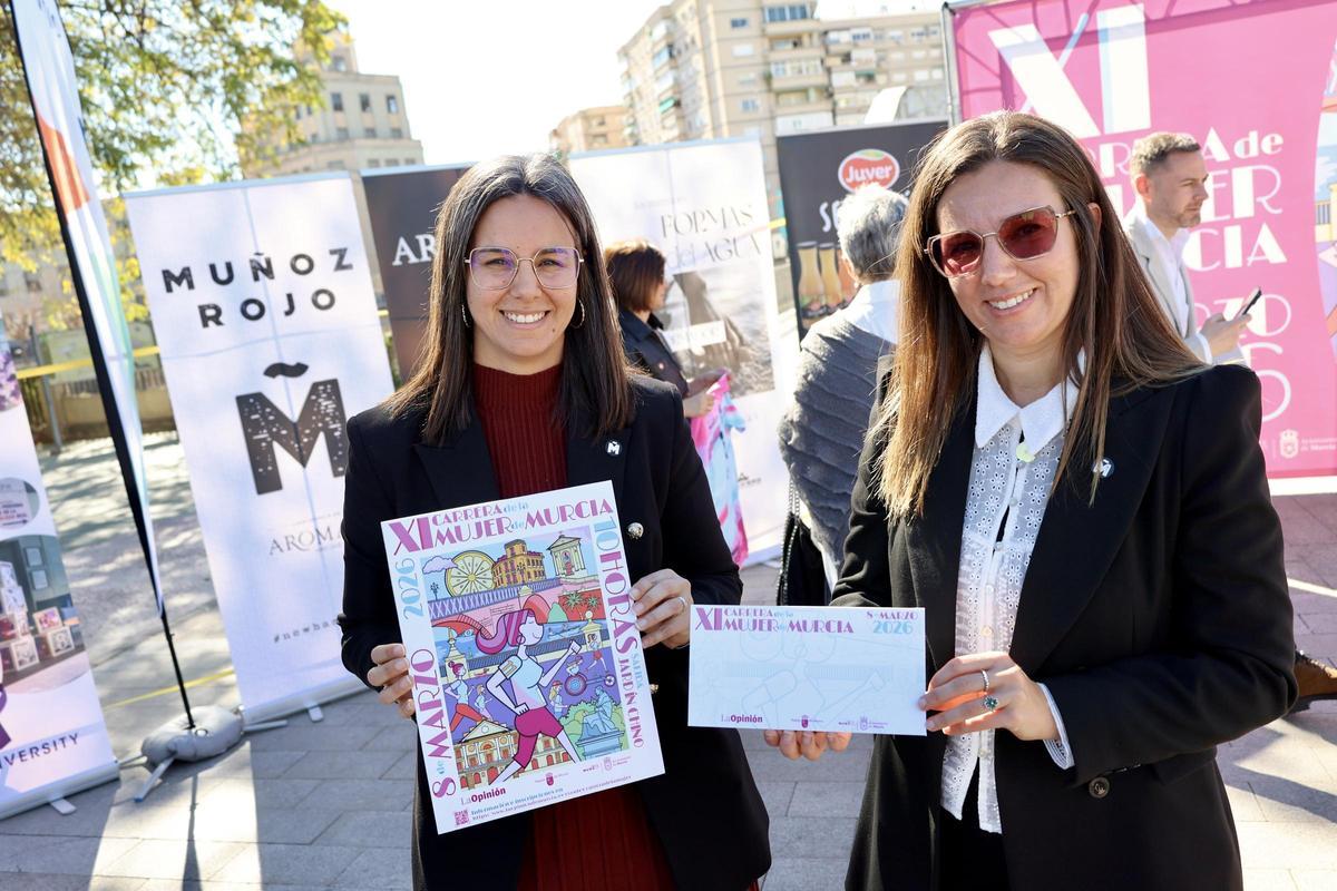 Todas las imágenes de la presentación de la Carrera de la Mujer