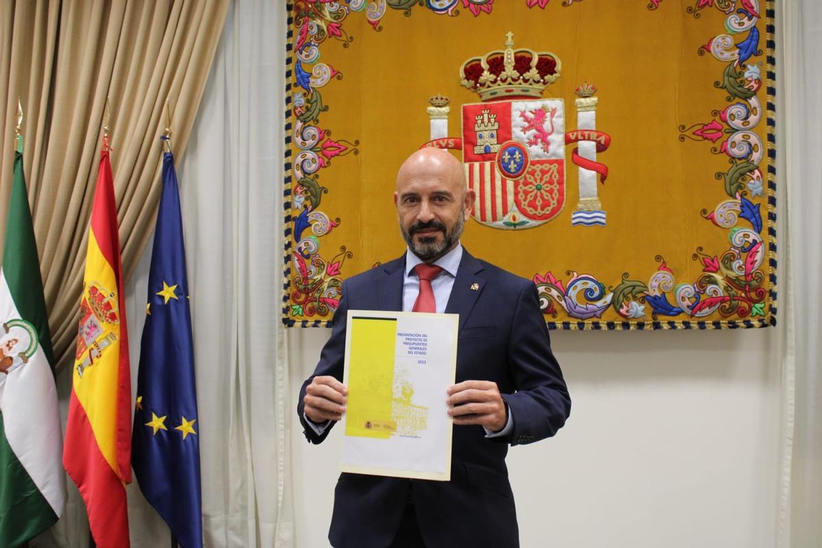 Javier Salas, durante su comparecencia.