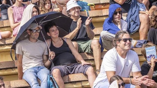 Públic de la Mercè al parc del Fòrum, espai que va debutar l’any passat.  | MANU MITRU