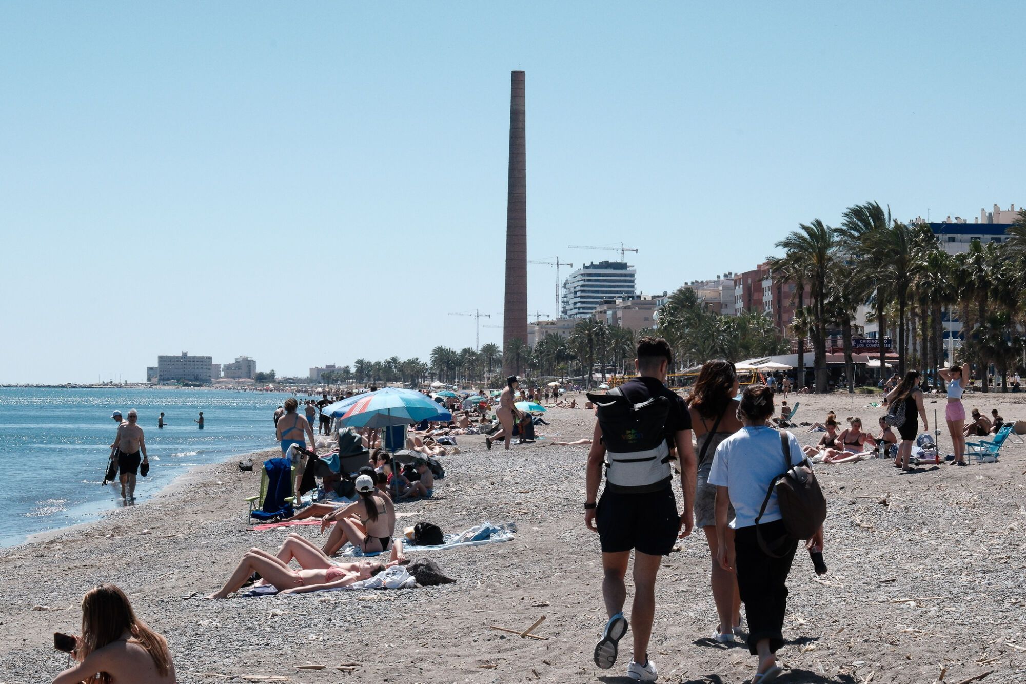 Málaga registra las temperaturas más altas de España