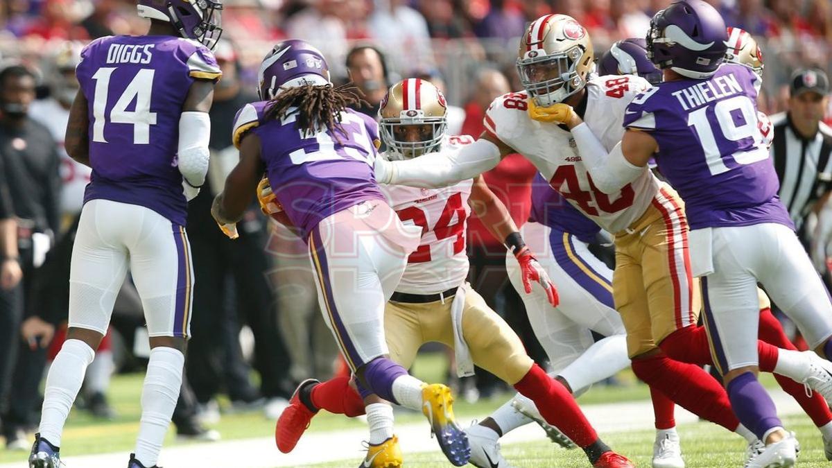 Vikings y 49ers abrirán la ronda divisional