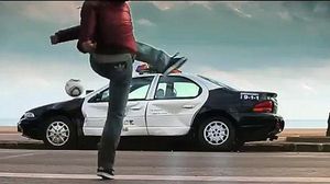 El vídeo publicitari que David Villa va rodar per al videojoc ’Need for speed’.