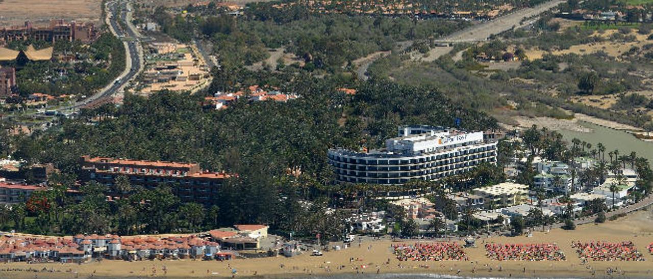 La ordenación del Oasis de Maspalomas reabre la guerra entre Riu y Lopesan