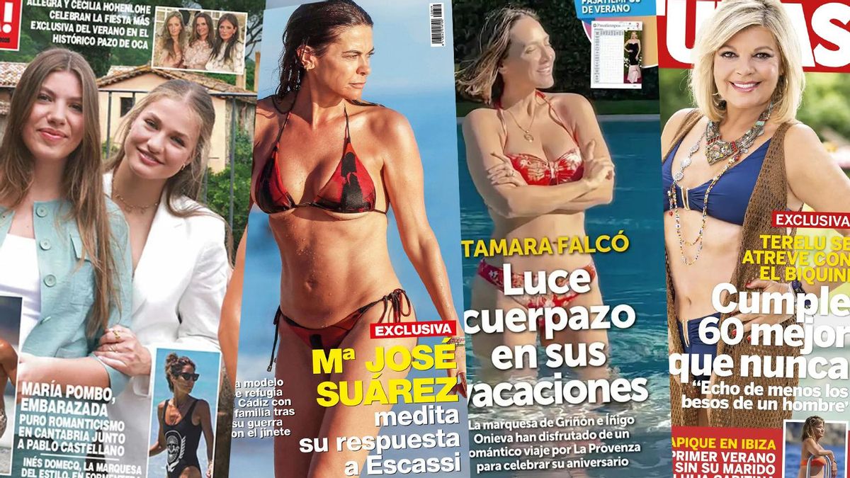 Terelu Campos: en bikini y a la búsqueda de los besos de un hombre