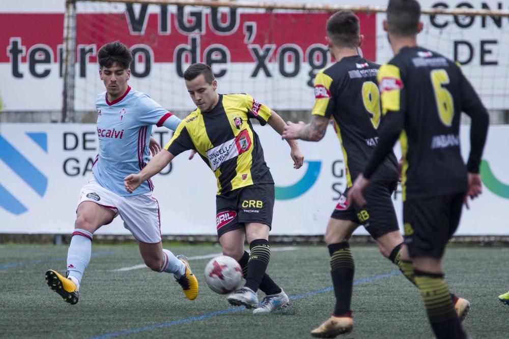 El Rápido de Bouzas se asienta en la zona de play off tras ganar el derbi al Celta B.