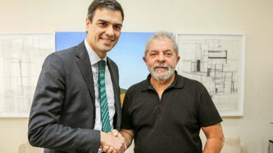 Pedro Sánchez se reúne con Lula da Silva
