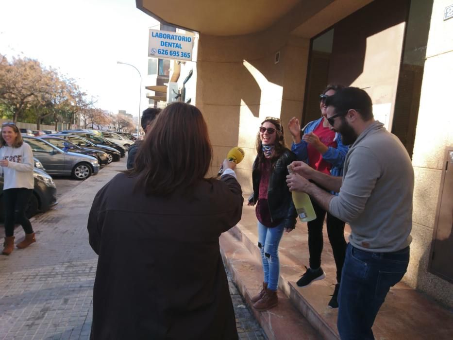 Celebrando la suerte en Camp Redó