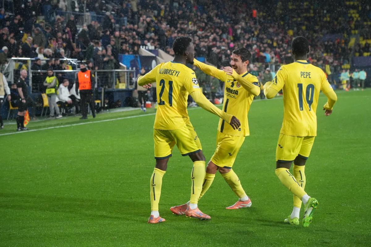 Oluwaseyi marcó el 1-0 del Villarreal.