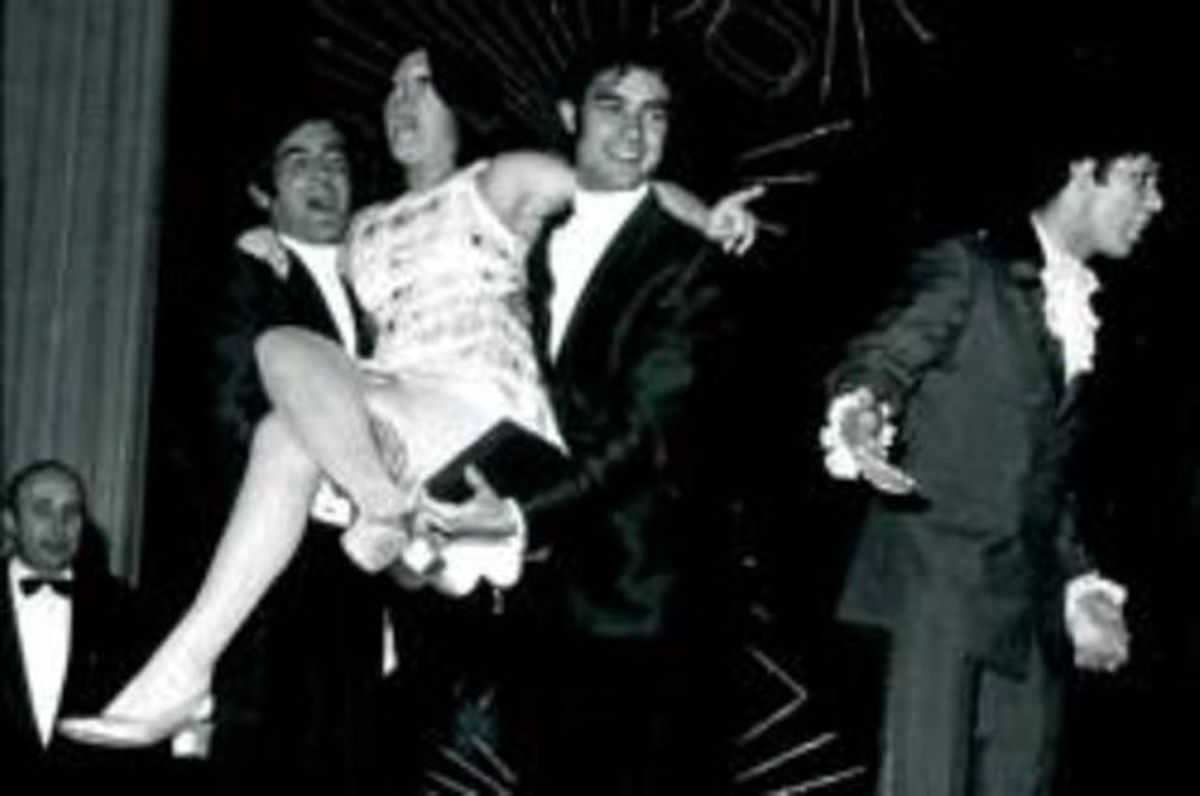 Massiel, el Dúo Dinámico i Cliff Richard, el 6 d’abril de 1968, quan l’espanyola va guanyar Eurovisió. Massiel, el Dúo Dinámico i Cliff Richard, el 6 d’abril de 1968, quan l’espanyola va guanyar Eurovisió.