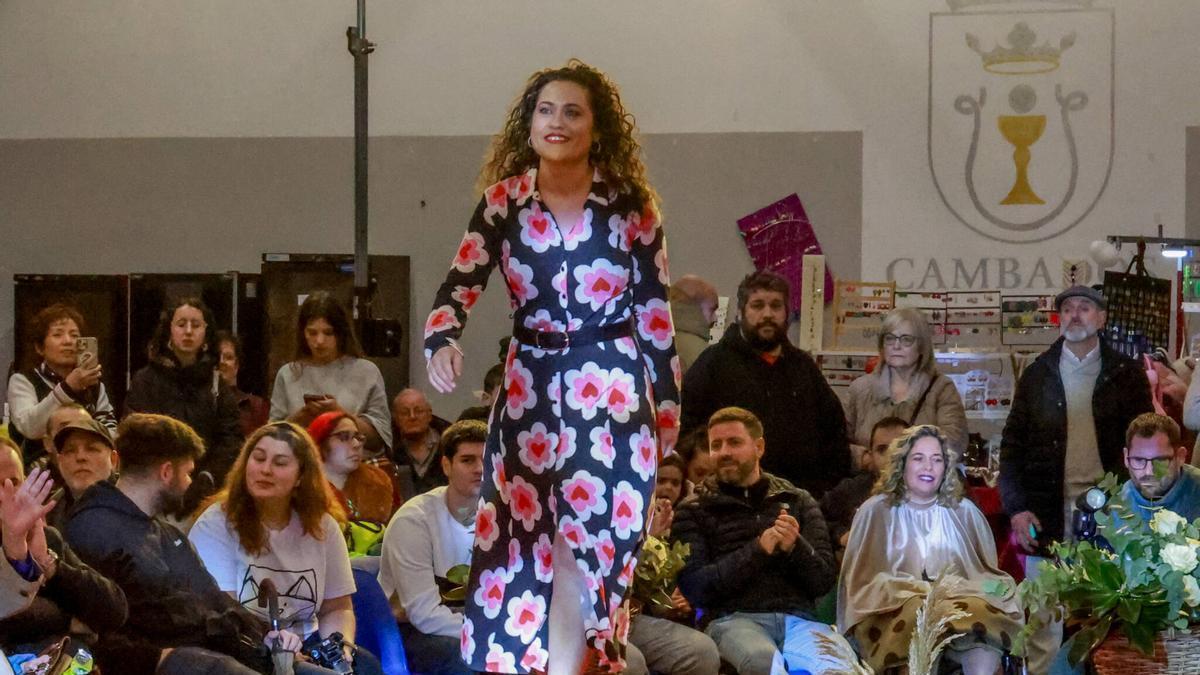 Un momento del desfile solidario con GaliciAME celebrado en febrero.