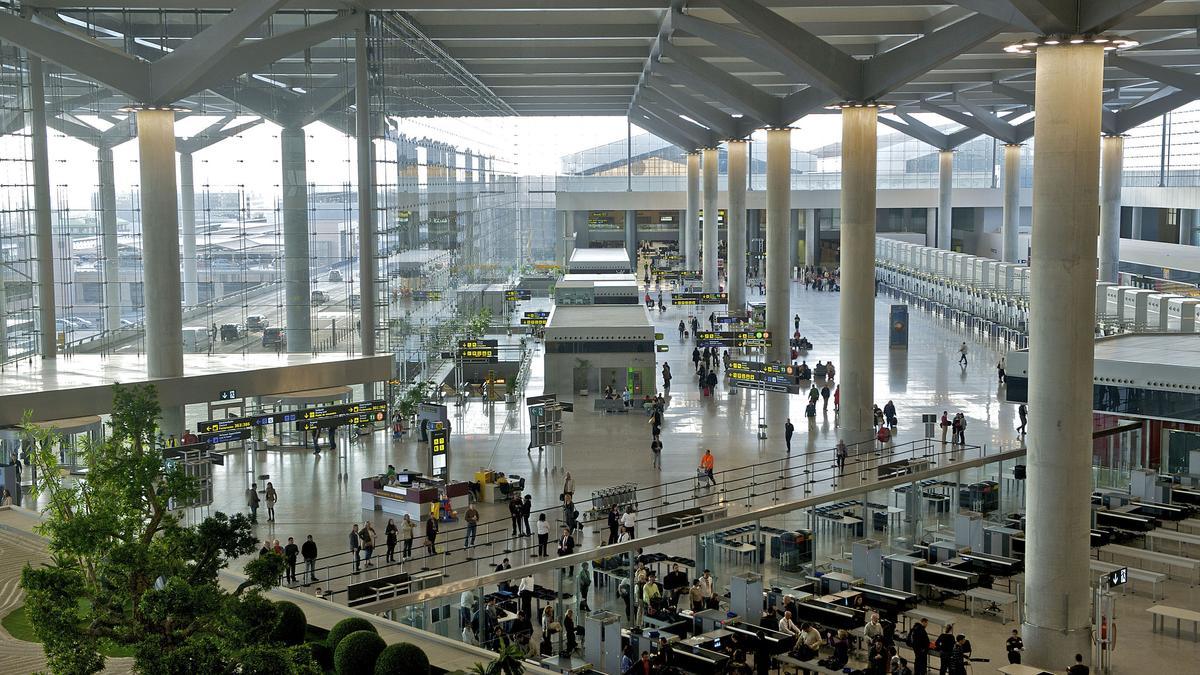 Terminal 3 del aeropuerto de Málaga.