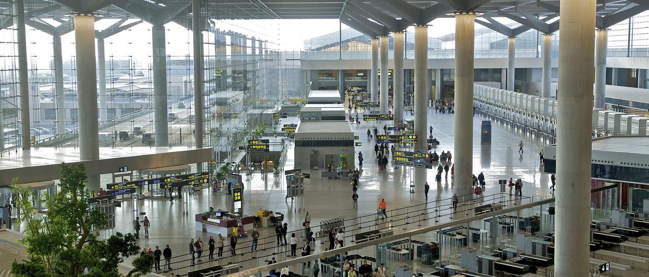 Terminal 3 del aeropuerto de Málaga.